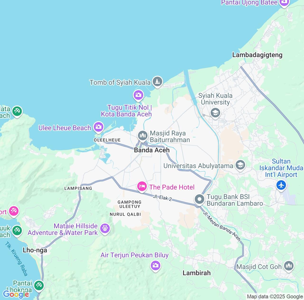 Map image for Intellectual Property Lawyers in Banda Aceh and Aceh IP firms at coordinates  ; .