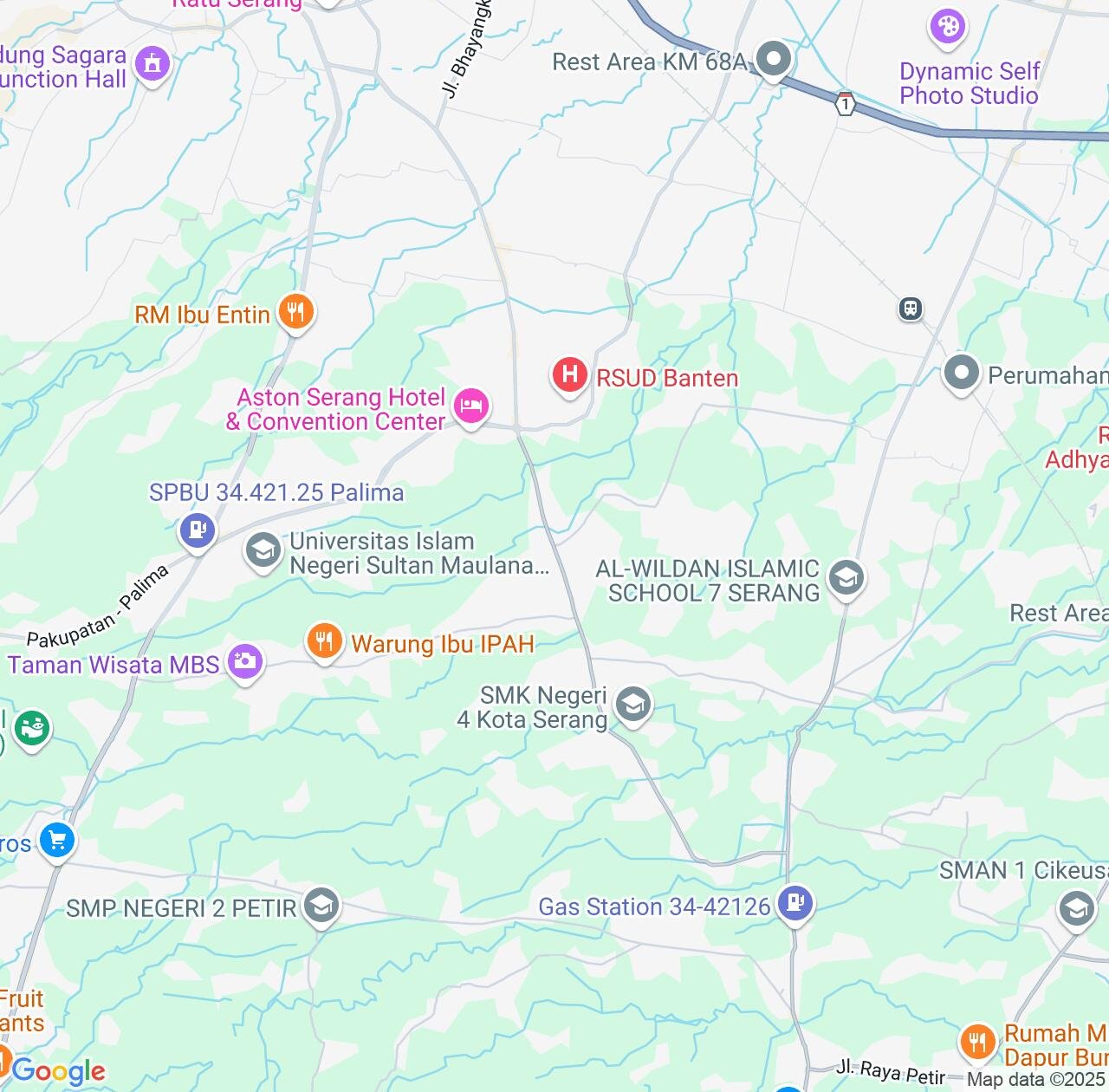 Map image for Intellectual Property Lawyers in Curug and Banten IP firms at coordinates  ; .