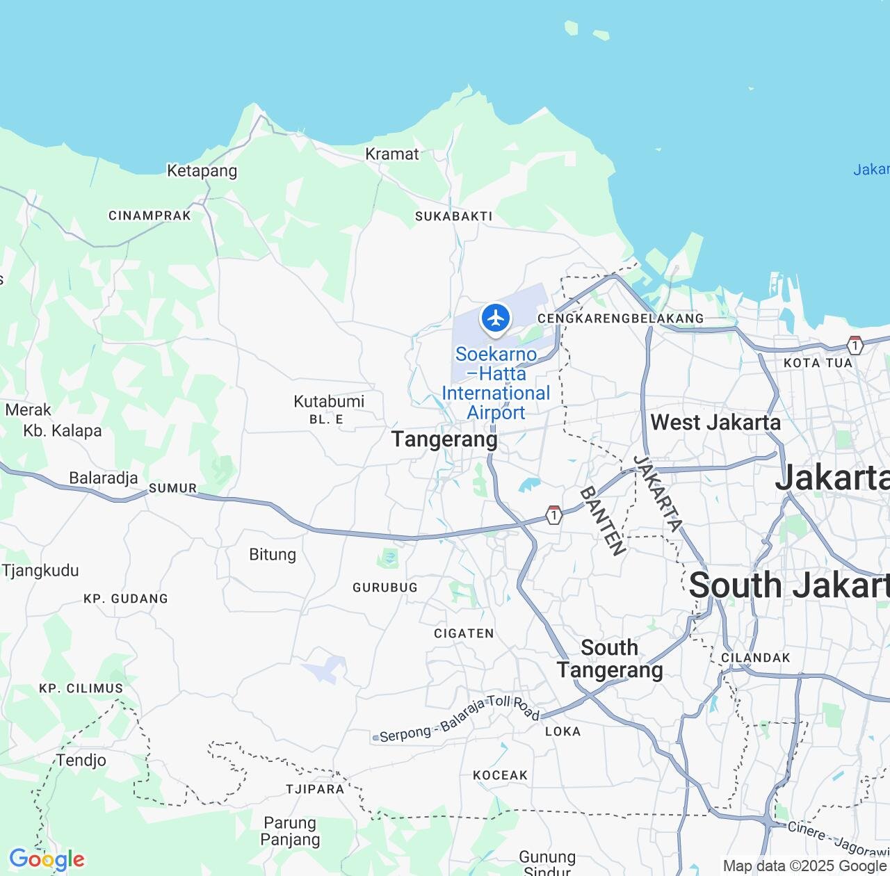 Map image for Intellectual Property Lawyers in Tangerang and Banten IP firms at coordinates  ; .