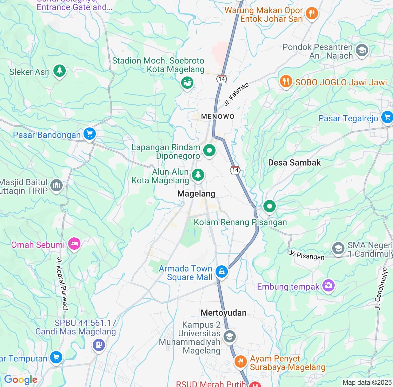 Map image for Intellectual Property Lawyers in Magelang and Central Java IP firms at coordinates  ; .