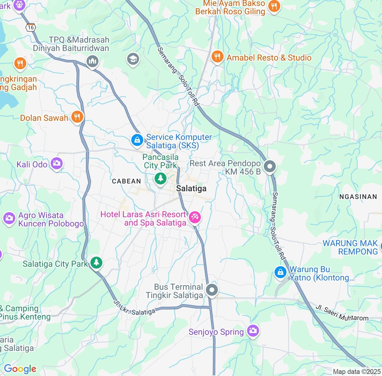 Map image for Intellectual Property Lawyers in Salatiga and Central Java IP firms at coordinates  ; .