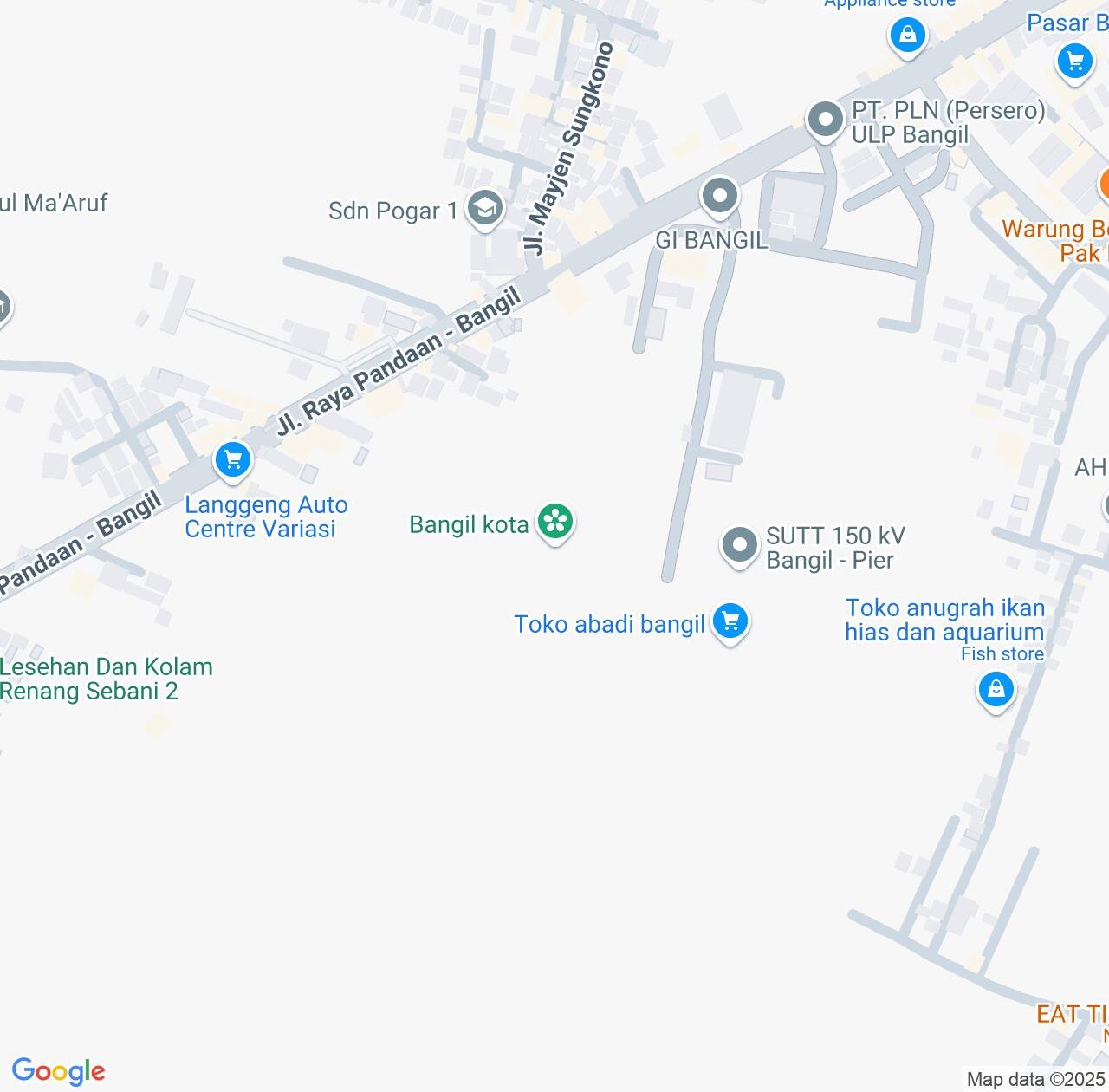 Map image for Intellectual Property Lawyers in Bangil and East Java IP firms at coordinates  ; .