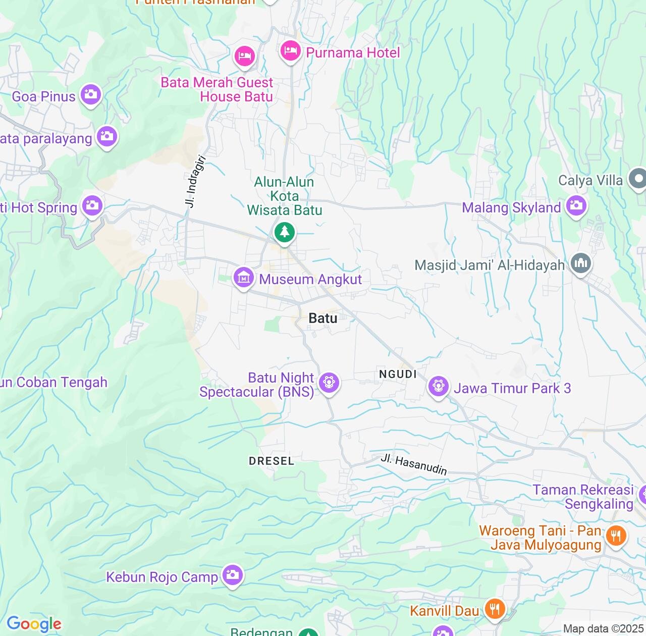 Map image for Intellectual Property Lawyers in Batu and East Java IP firms at coordinates  ; .