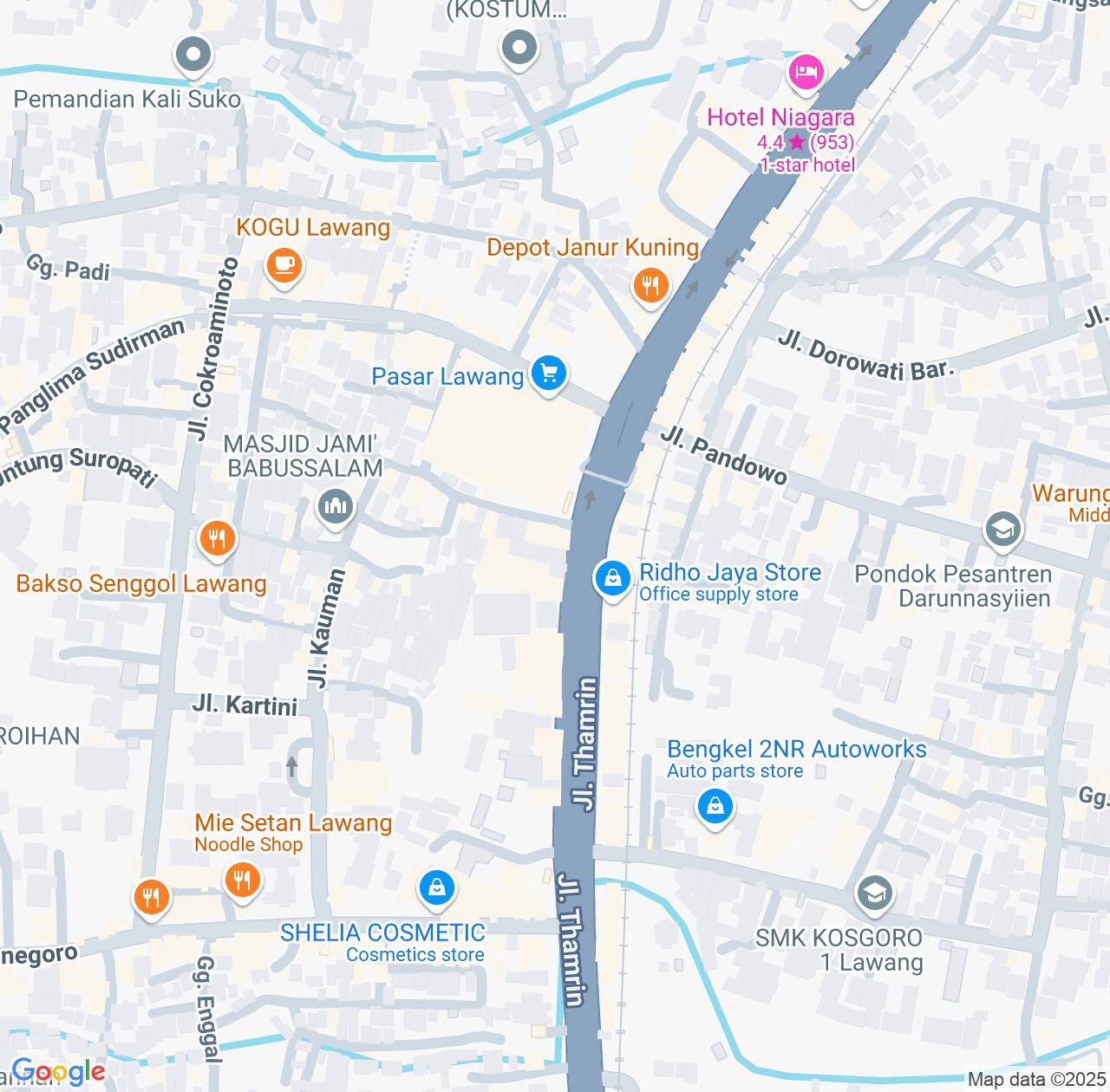 Map image for Intellectual Property Lawyers in Lawang and East Java IP firms at coordinates  ; .
