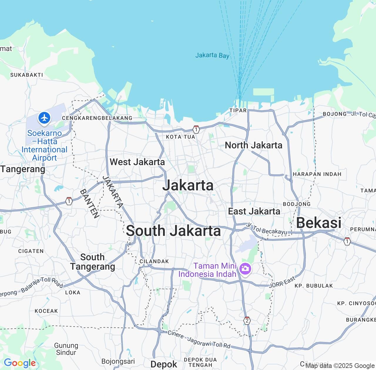 Map image for Intellectual Property Lawyers in Jakarta and Indonesia IP firms at coordinates  ; .