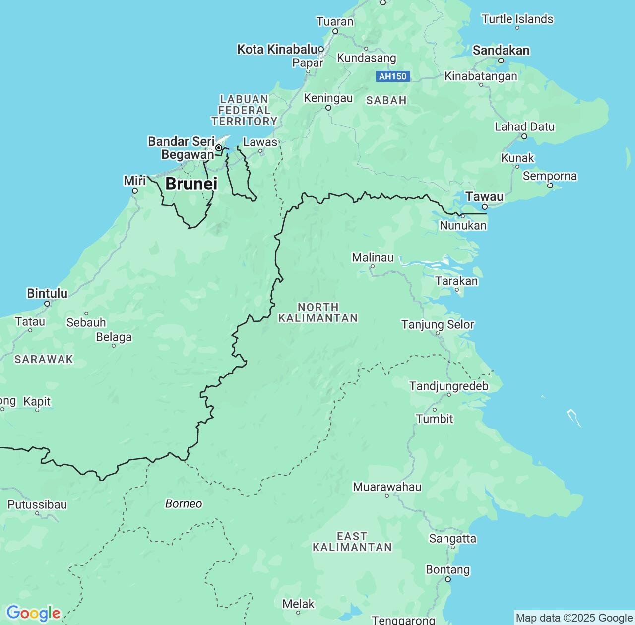 Map image for Intellectual Property Lawyers in North Kalimantan and Indonesia IP firms at coordinates  ; .