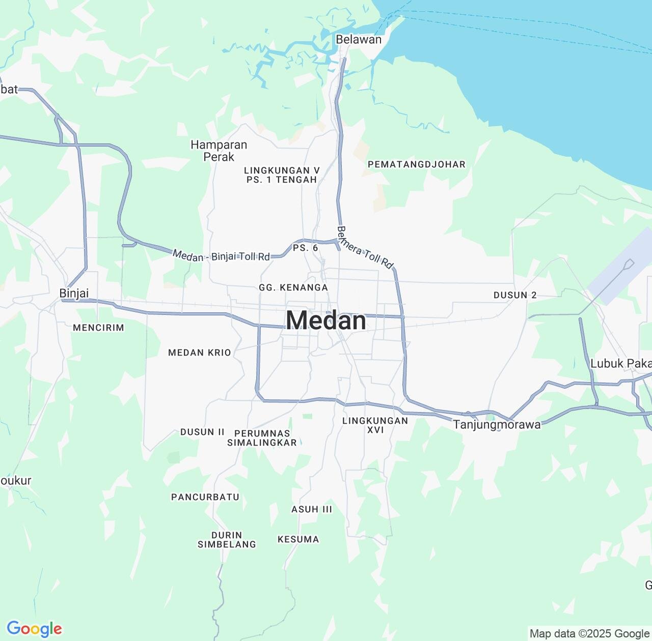 Map image for Intellectual Property Lawyers in Medan and North Sumatra IP firms at coordinates  ; .