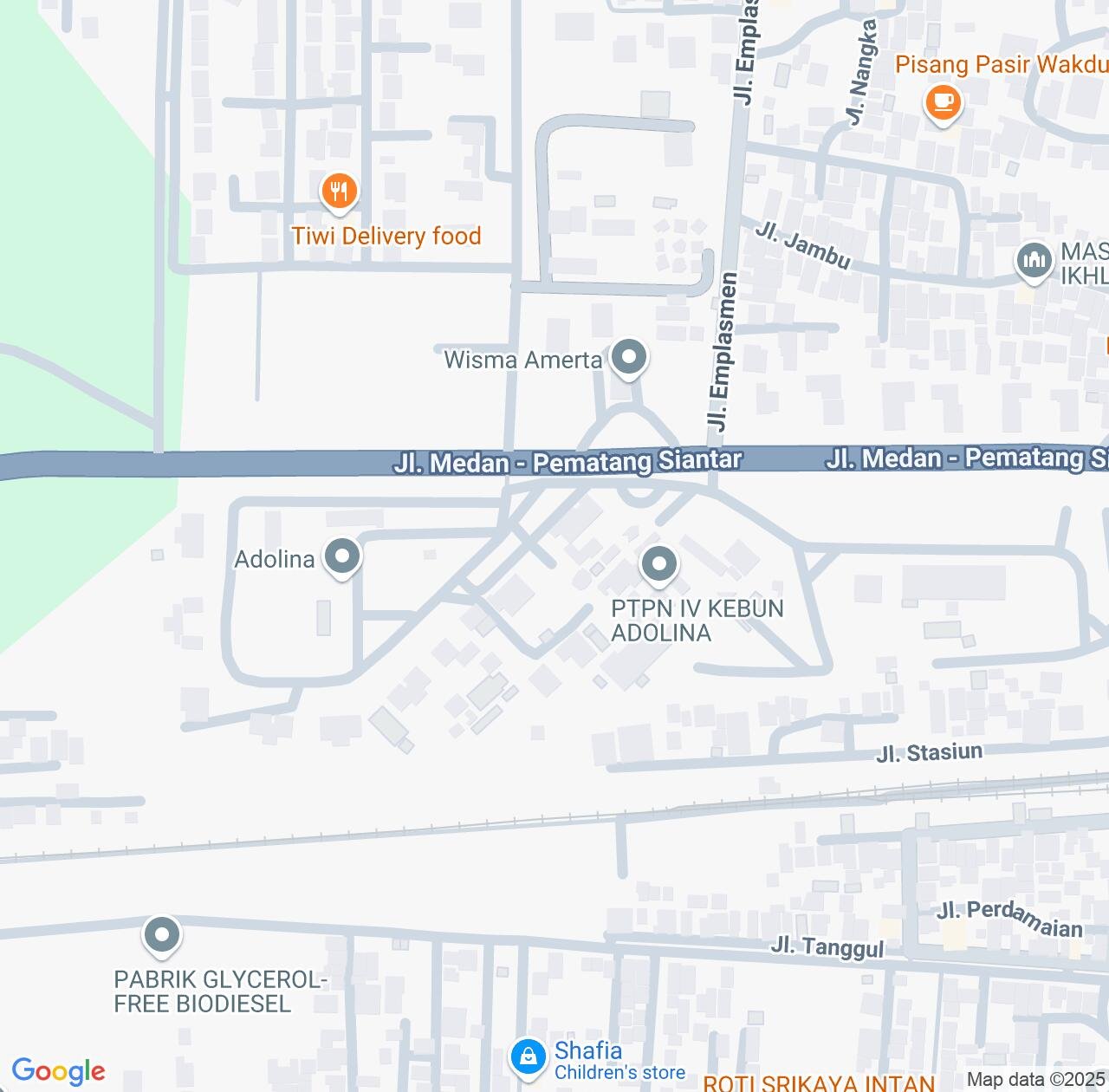 Map image for Intellectual Property Lawyers in Perbaungan and North Sumatra IP firms at coordinates  ; .