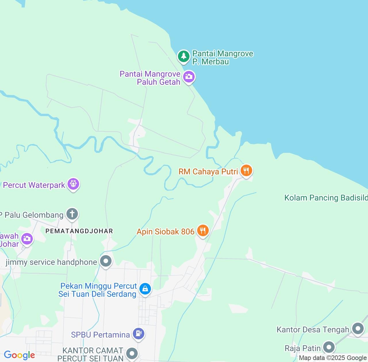 Map image for Intellectual Property Lawyers in Percut and North Sumatra IP firms at coordinates  ; .