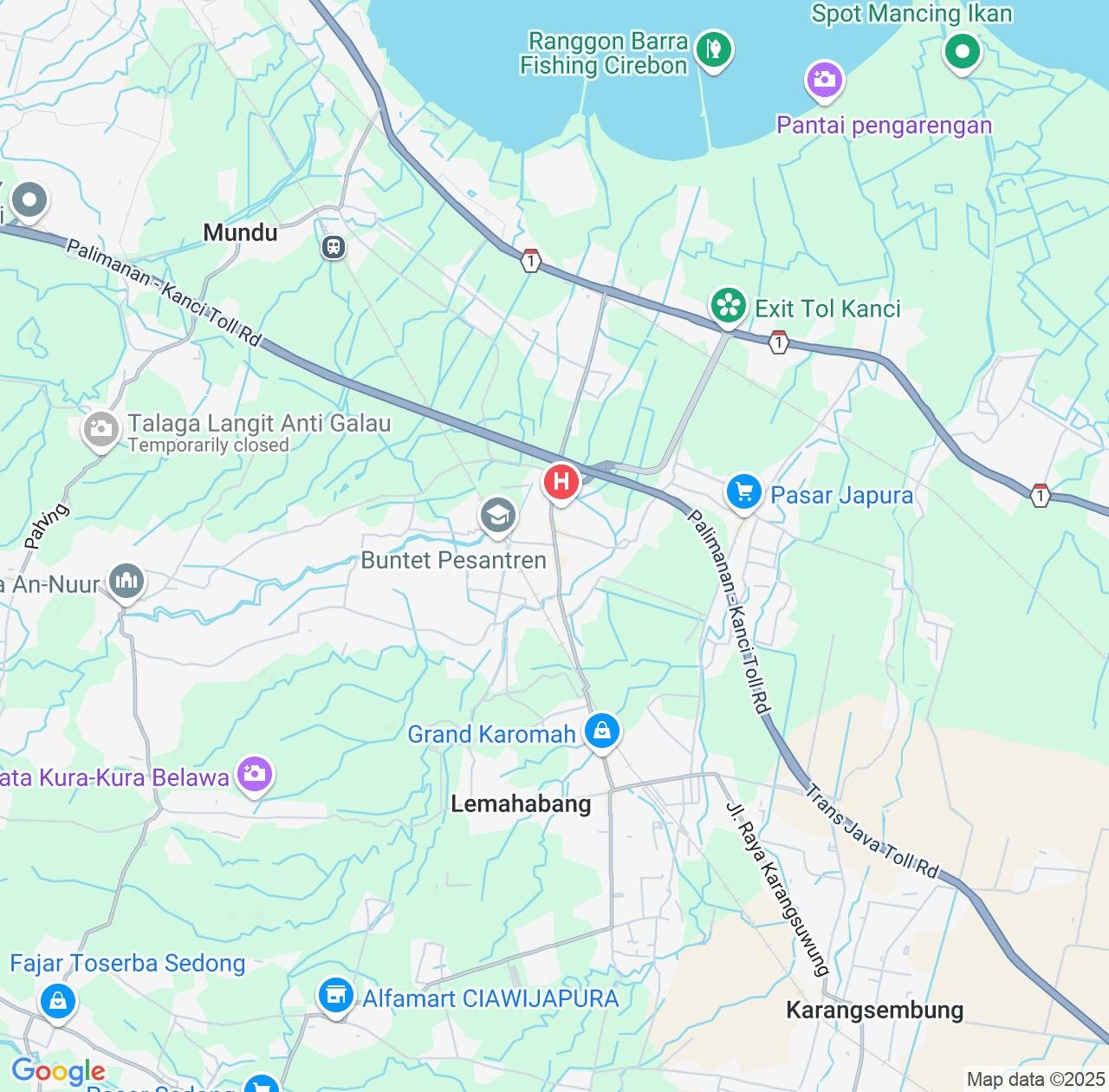 Map image for Intellectual Property Lawyers in Astanajapura and West Java IP firms at coordinates  ; .