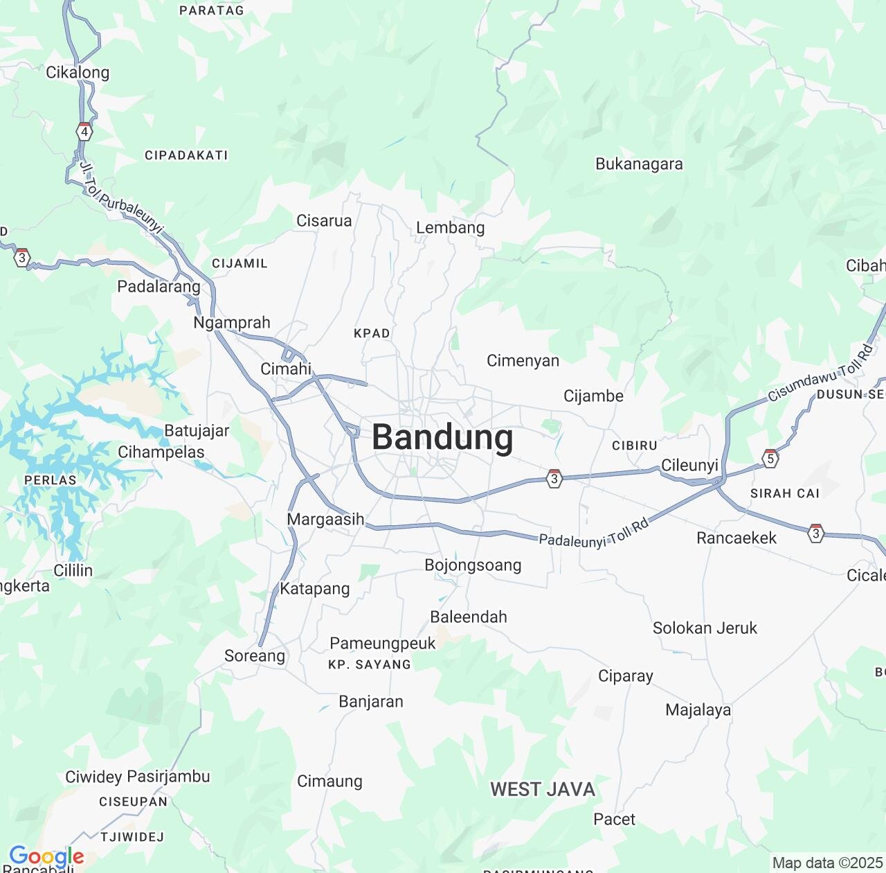 Map image for Intellectual Property Lawyers in Bandung and West Java IP firms at coordinates  ; .