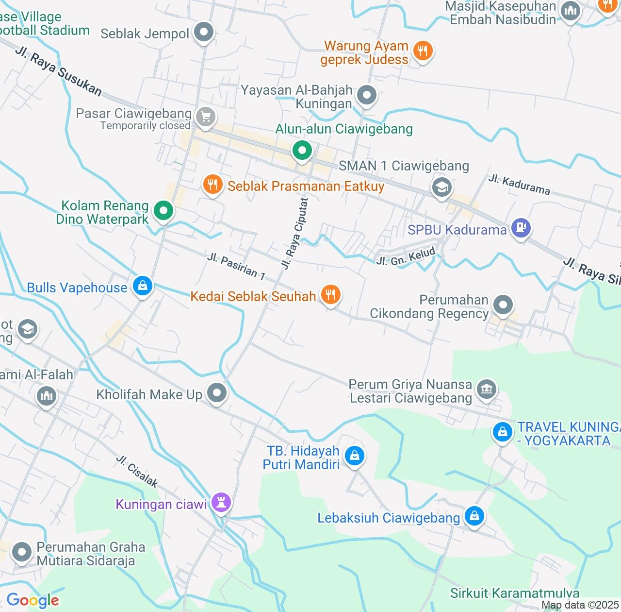 Map image for Intellectual Property Lawyers in Ciputat and West Java IP firms at coordinates  ; .
