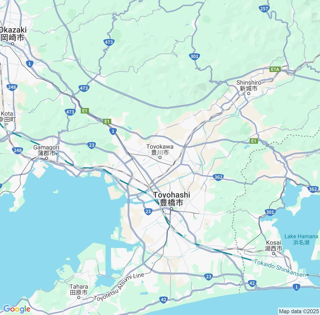 Map image for Intellectual Property Lawyers in Toyokawa and Aichi IP firms at coordinates  ; .