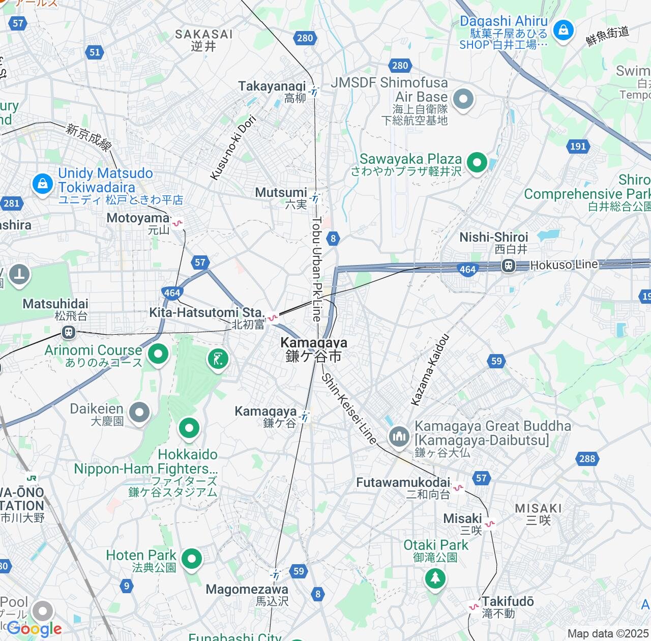 Map image for Intellectual Property Lawyers in Kamagaya and Chiba IP firms at coordinates  ; .