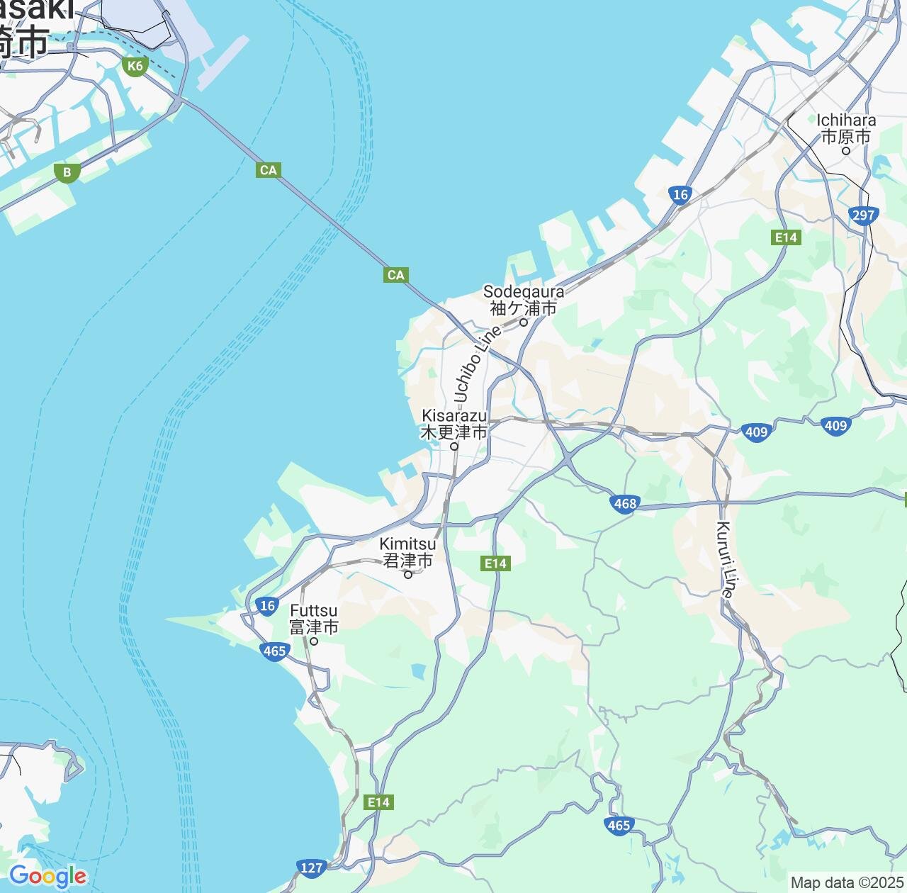 Map image for Intellectual Property Lawyers in Kisarazu and Chiba IP firms at coordinates  ; .