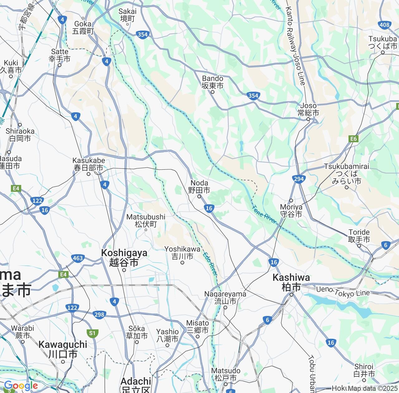 Map image for Intellectual Property Lawyers in Noda and Chiba IP firms at coordinates  ; .