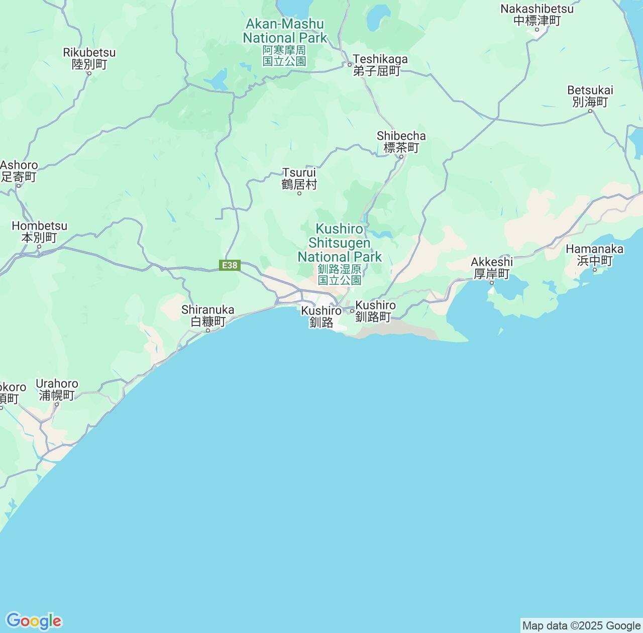 Map image for Intellectual Property Lawyers in Kushiro and Hokkaido IP firms at coordinates  ; .