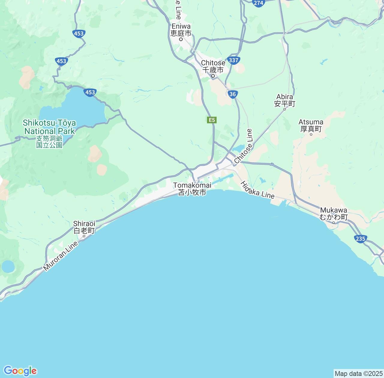 Map image for Intellectual Property Lawyers in Tomakomai and Hokkaido IP firms at coordinates  ; .