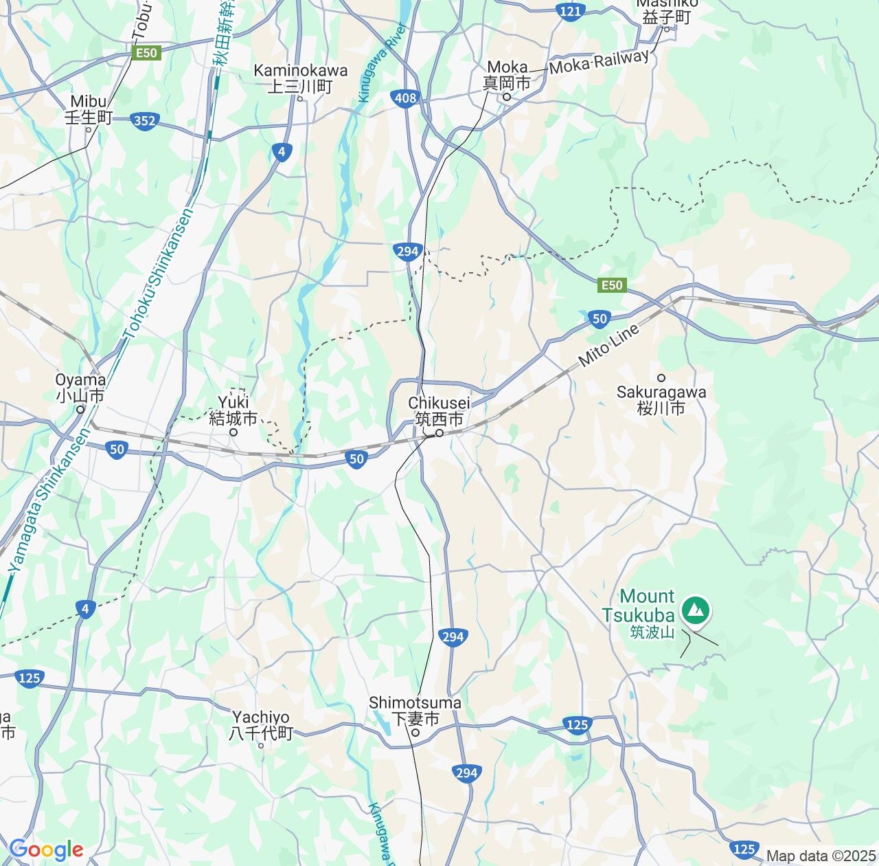 Map image for Intellectual Property Lawyers in Chikusei and Ibaraki IP firms at coordinates  ; .