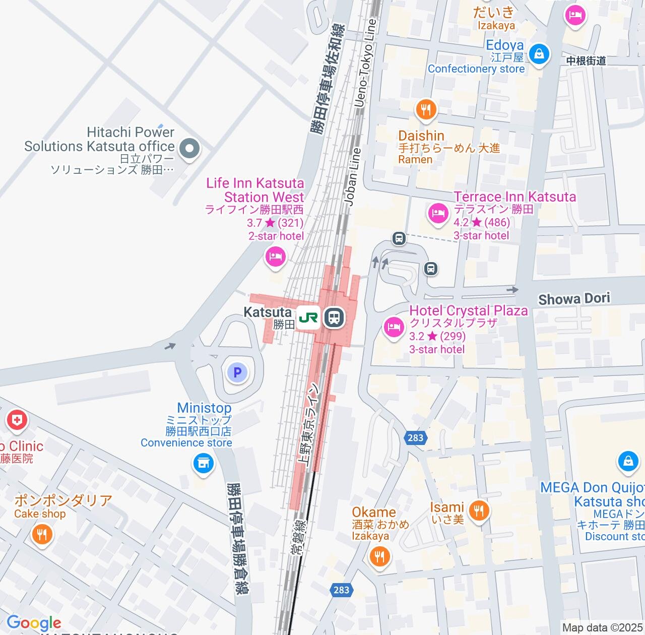 Map image for Intellectual Property Lawyers in Katsuta and Ibaraki IP firms at coordinates  ; .
