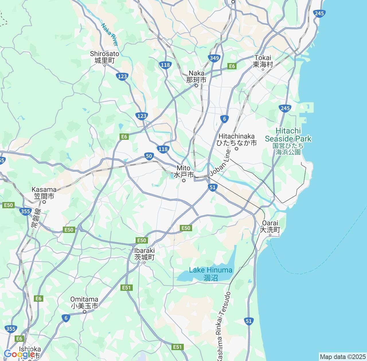 Map image for Intellectual Property Lawyers in Mito and Ibaraki IP firms at coordinates  ; .