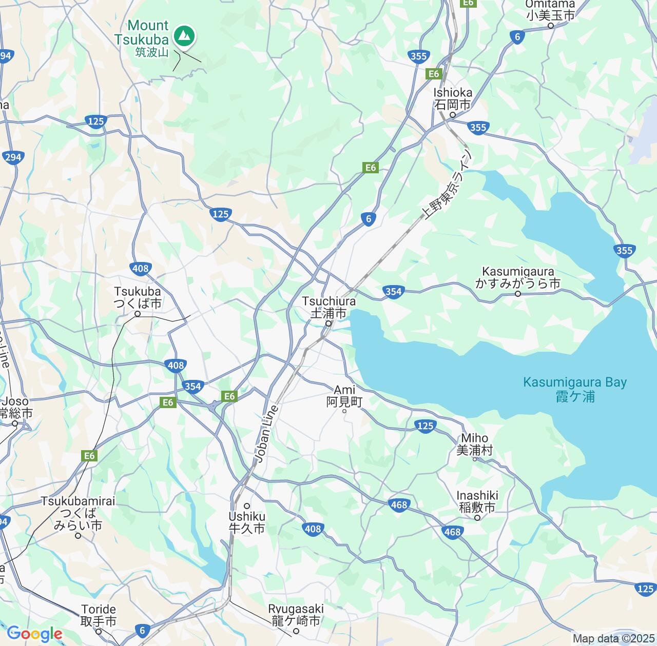 Map image for Intellectual Property Lawyers in Tsuchiura and Ibaraki IP firms at coordinates  ; .