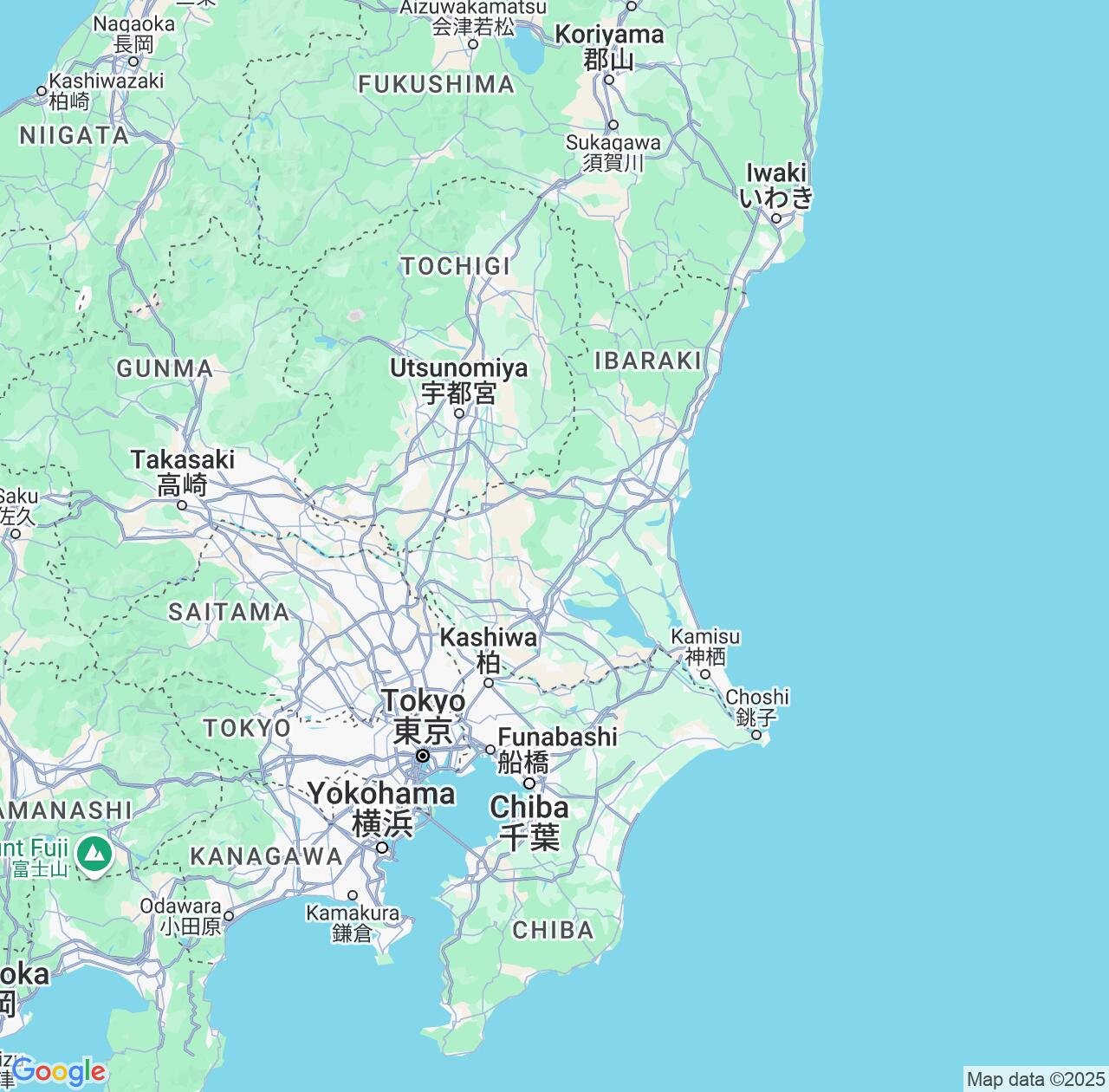 Map image for Intellectual Property Lawyers in Ibaraki and Japan IP firms at coordinates  ; .