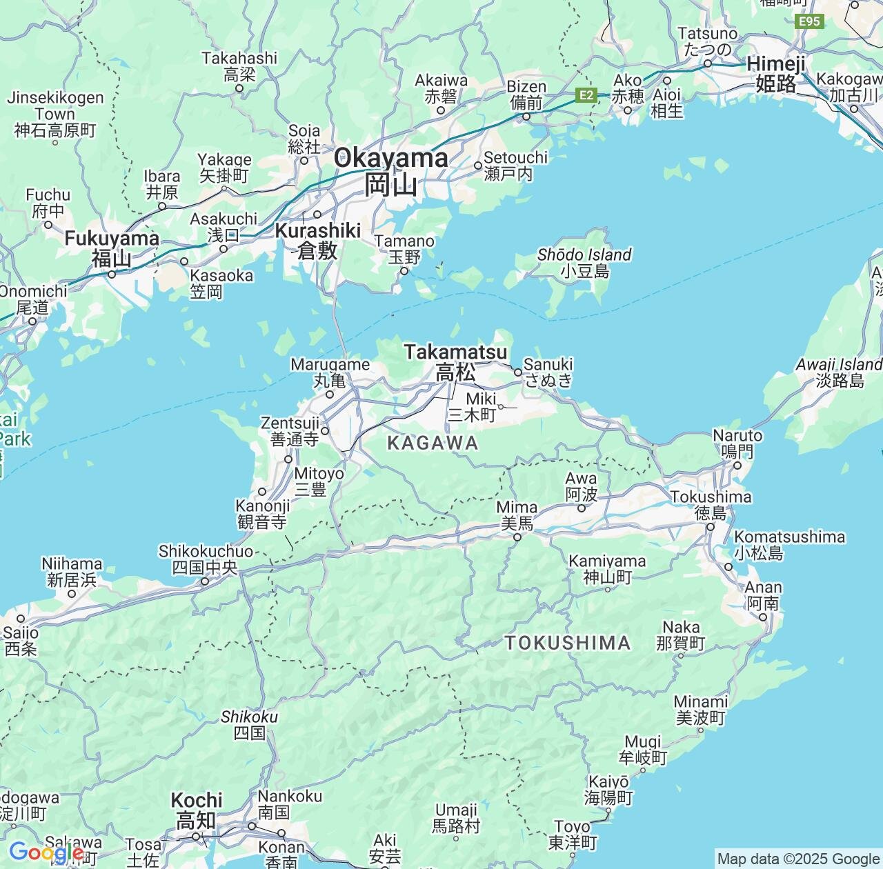 Map image for Intellectual Property Lawyers in Kagawa and Japan IP firms at coordinates  ; .