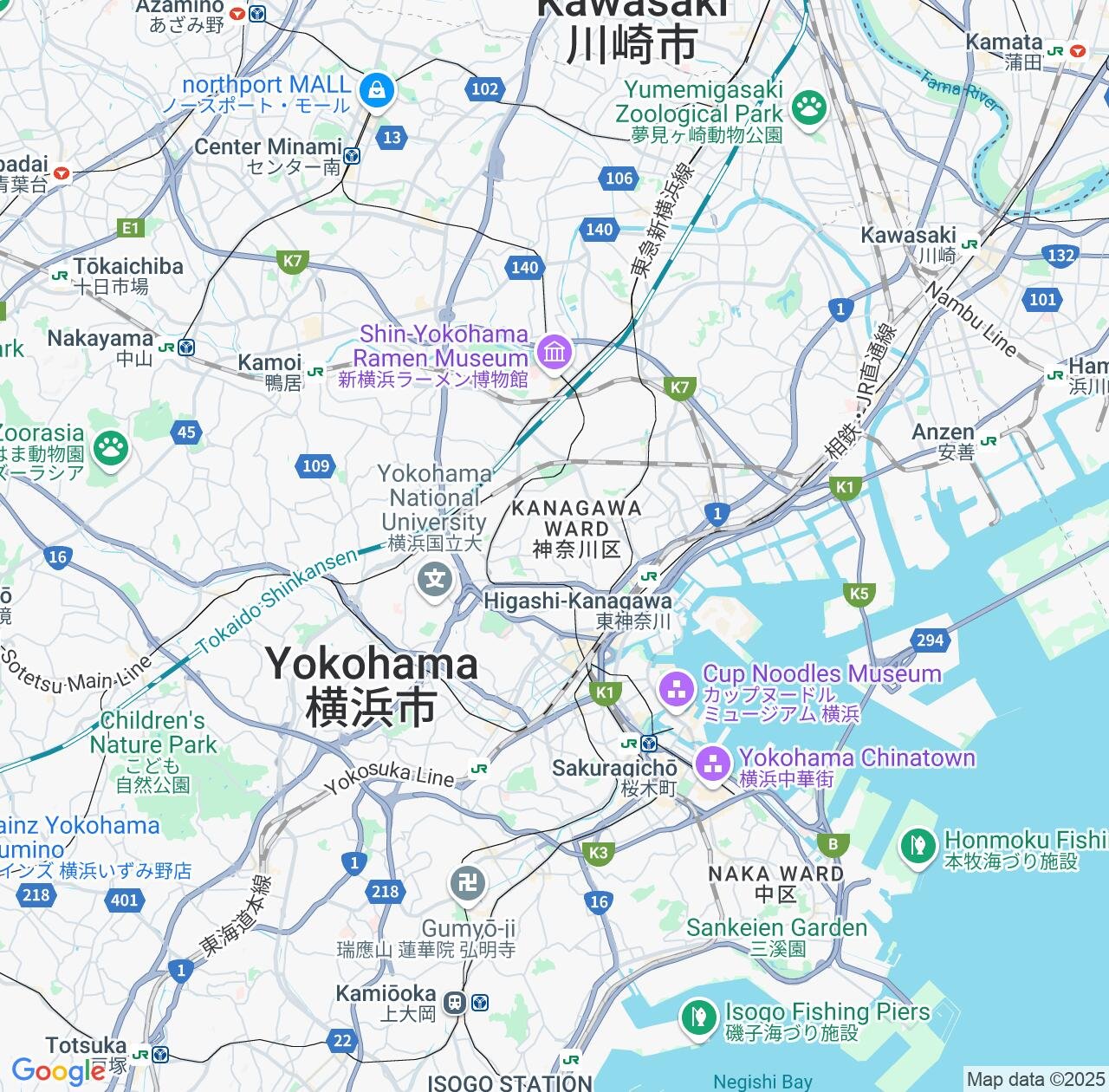 Map image for Intellectual Property Lawyers in Yokohama and Kanagawa IP firms at coordinates  ; .