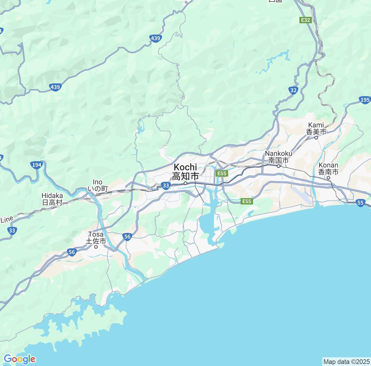 Map image for Intellectual Property Lawyers in Kochi and Japan IP firms at coordinates  ; .