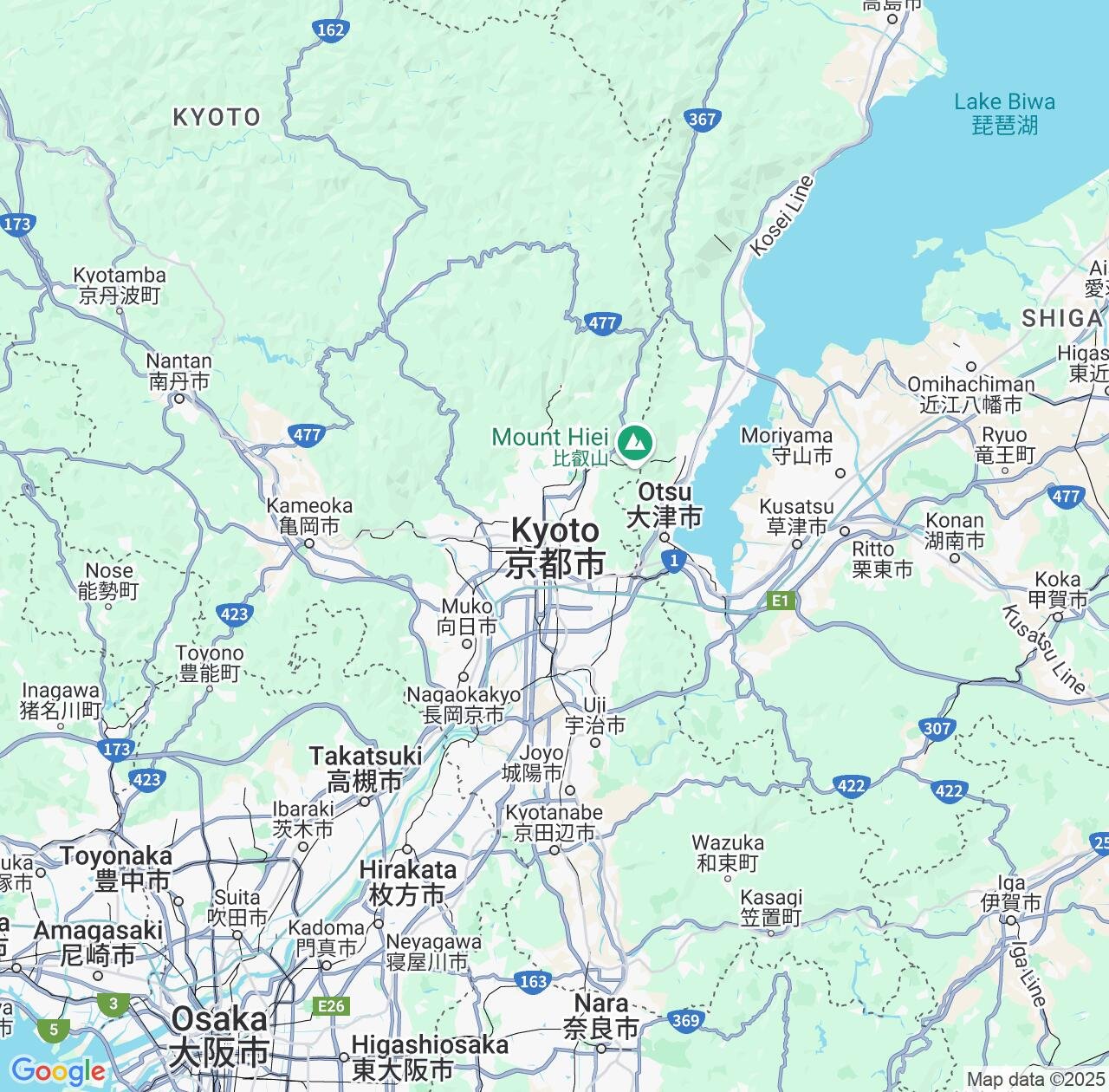 Map image for Intellectual Property Lawyers in Kyoto and Japan IP firms at coordinates  ; .