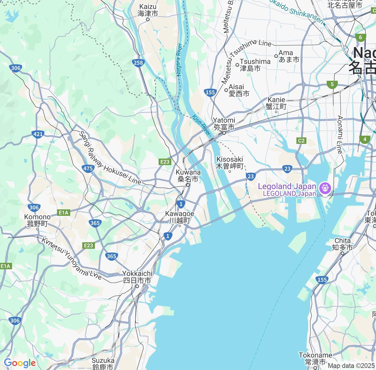 Map image for Intellectual Property Lawyers in Kuwana and Mie IP firms at coordinates  ; .