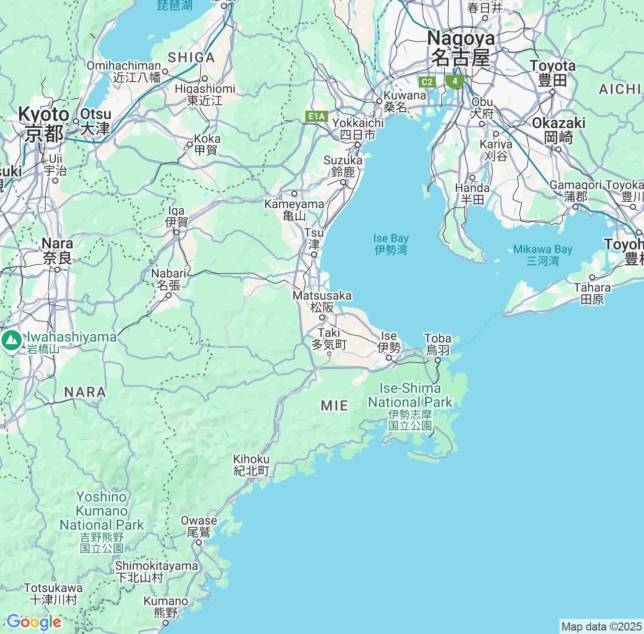 Map image for Intellectual Property Lawyers in Matsusaka and Mie IP firms at coordinates  ; .