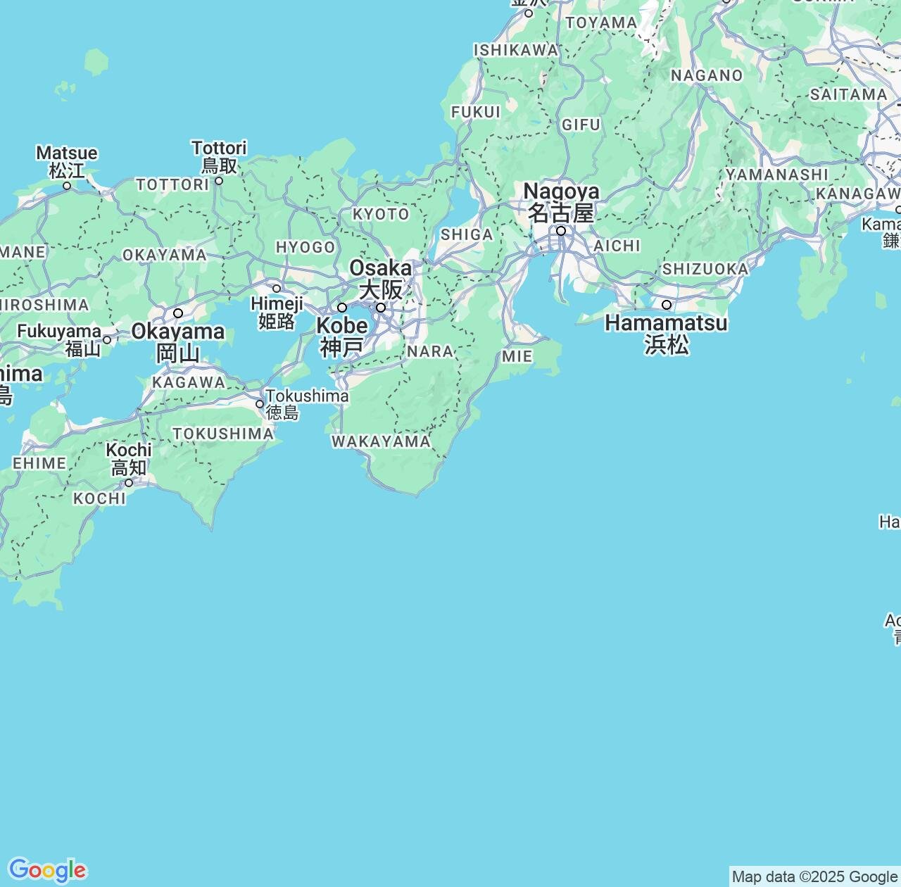 Map image for Intellectual Property Lawyers in Mie and Japan IP firms at coordinates  ; .
