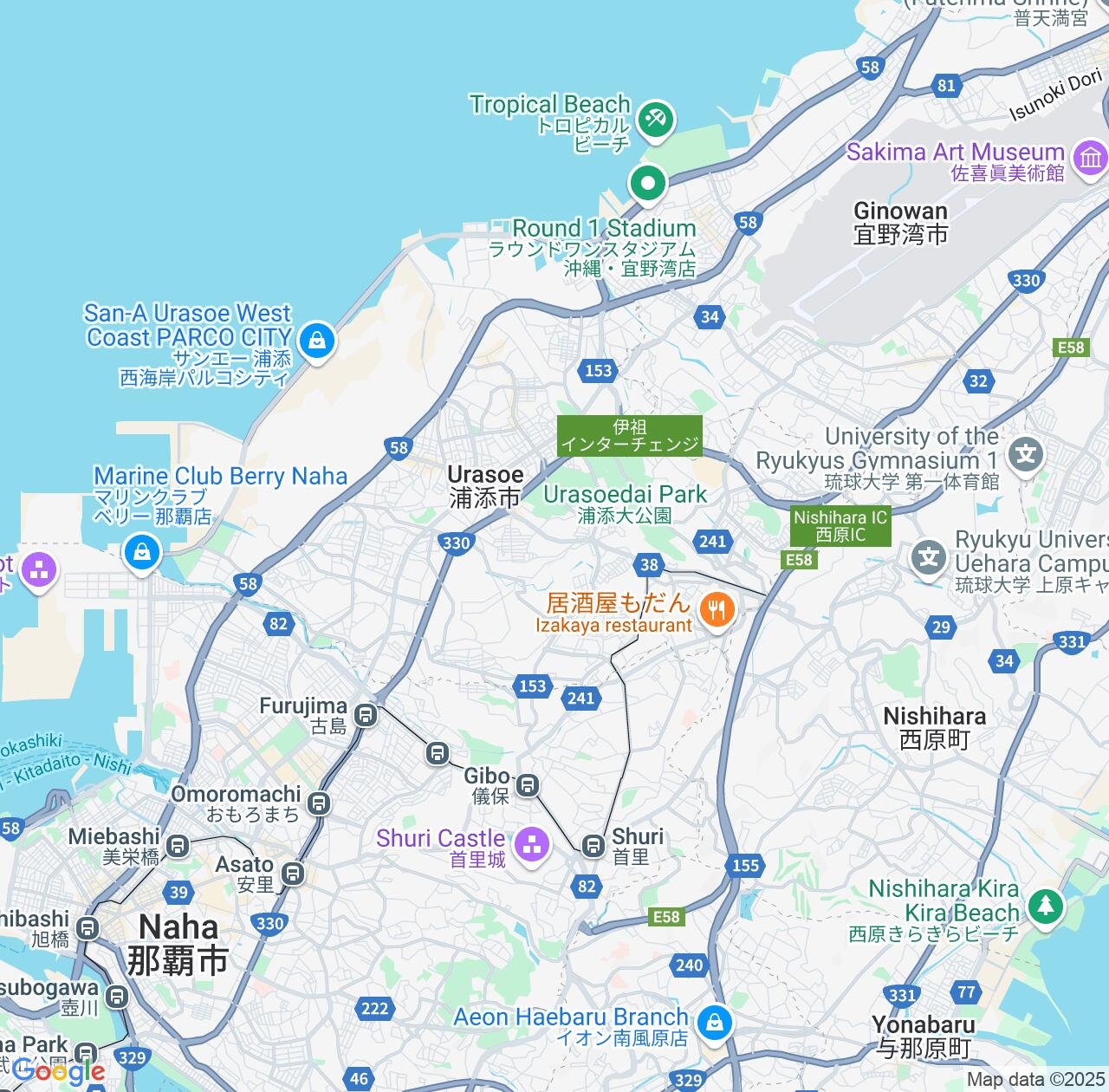 Map image for Intellectual Property Lawyers in Urasoe and Okinawa IP firms at coordinates  ; .