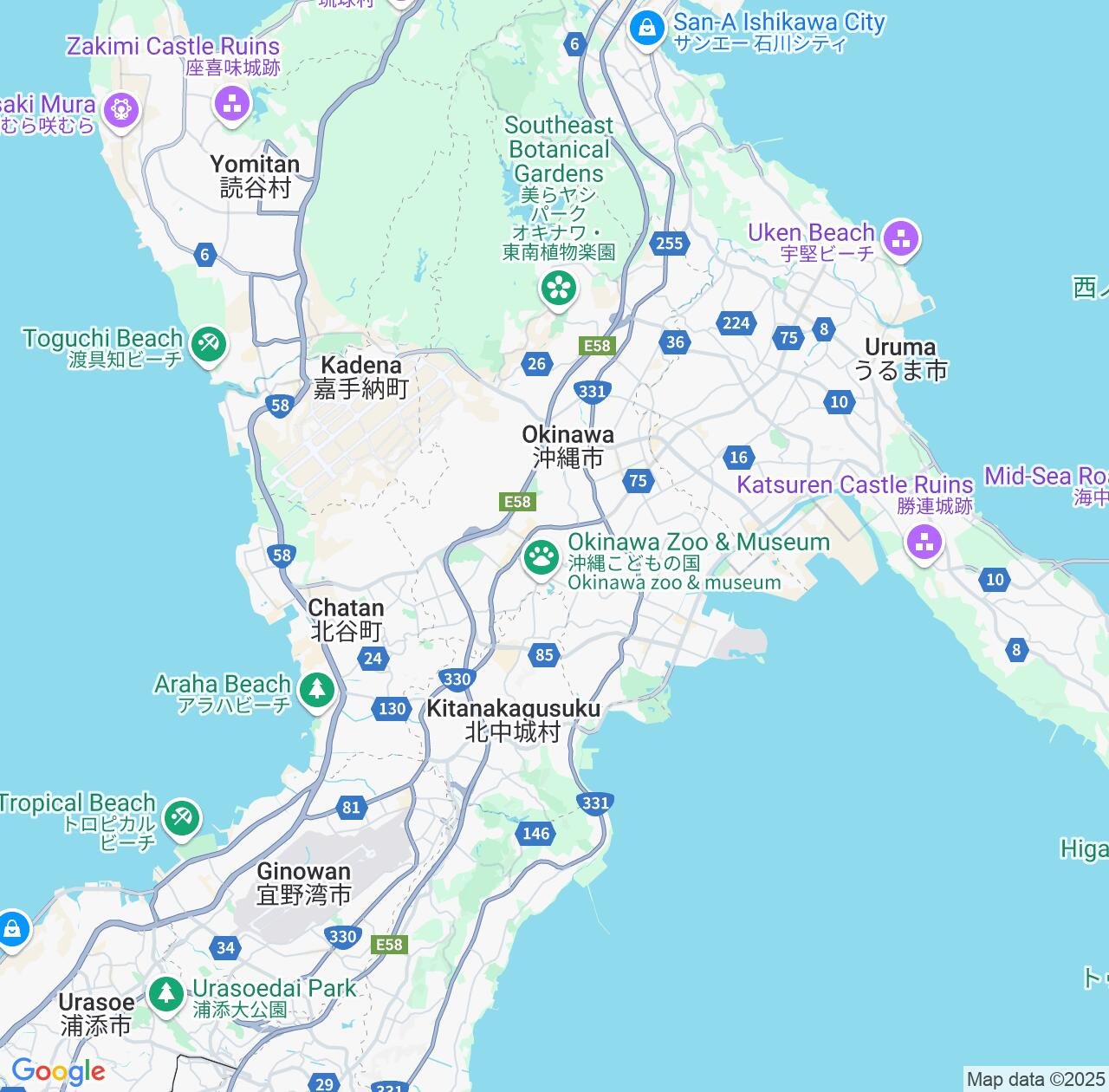 Map image for Intellectual Property Lawyers in Okinawa and Japan IP firms at coordinates  ; .