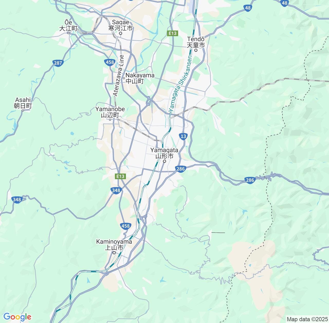 Map image for Intellectual Property Lawyers in Yamagata and Japan IP firms at coordinates  ; .