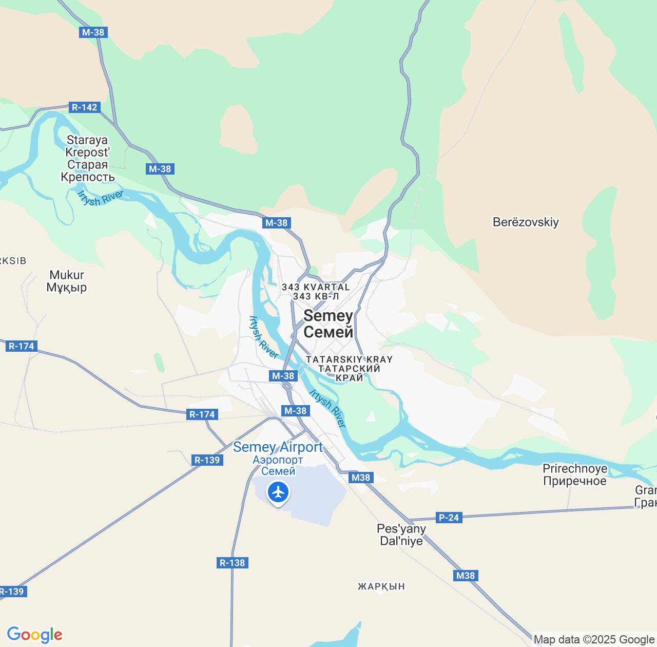 Map image for Intellectual Property Lawyers in Semey and Abai Region IP firms at coordinates  ; .
