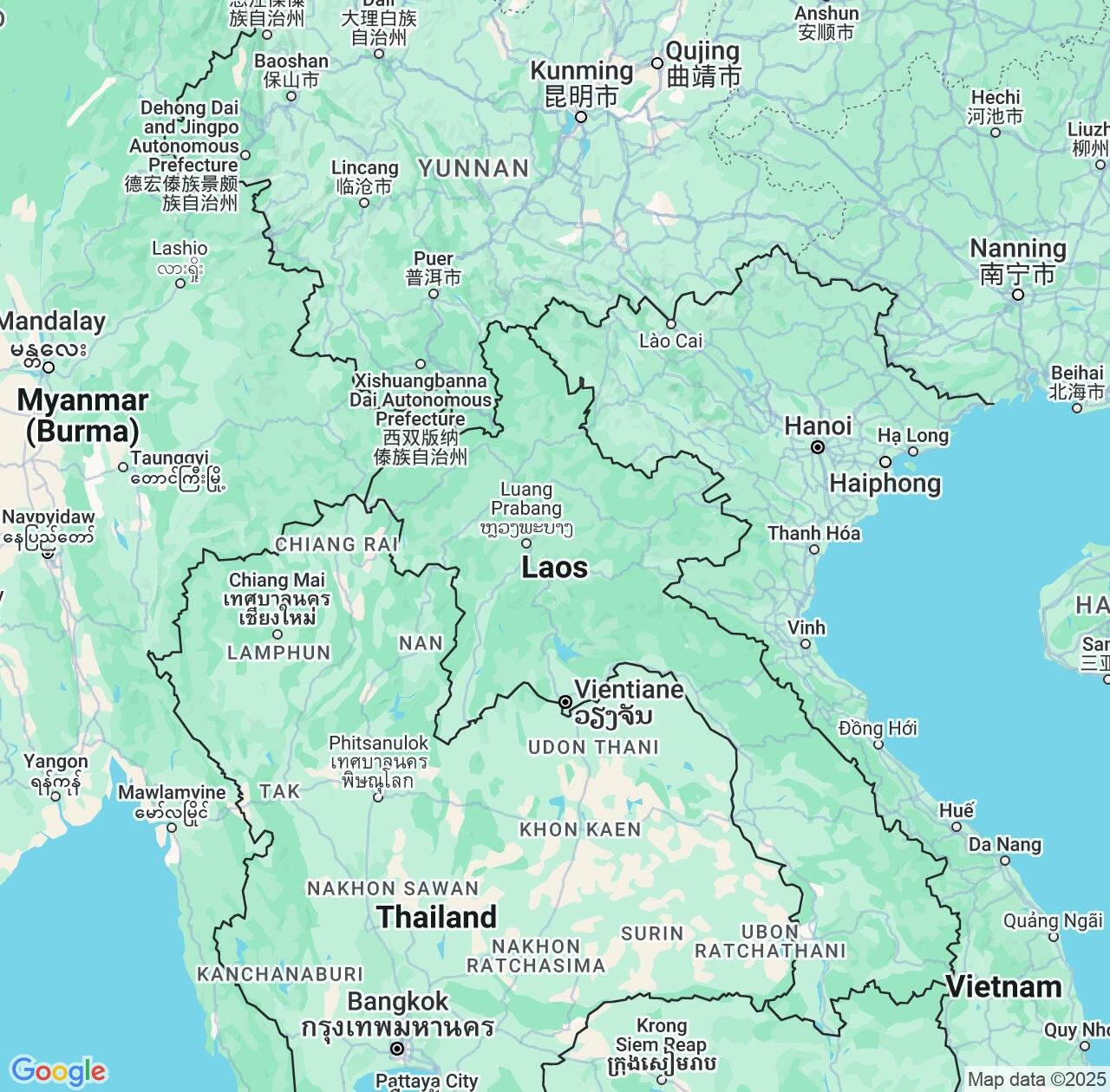 Map image for Intellectual Property Lawyers in Laos and Asia IP firms at coordinates  ; .