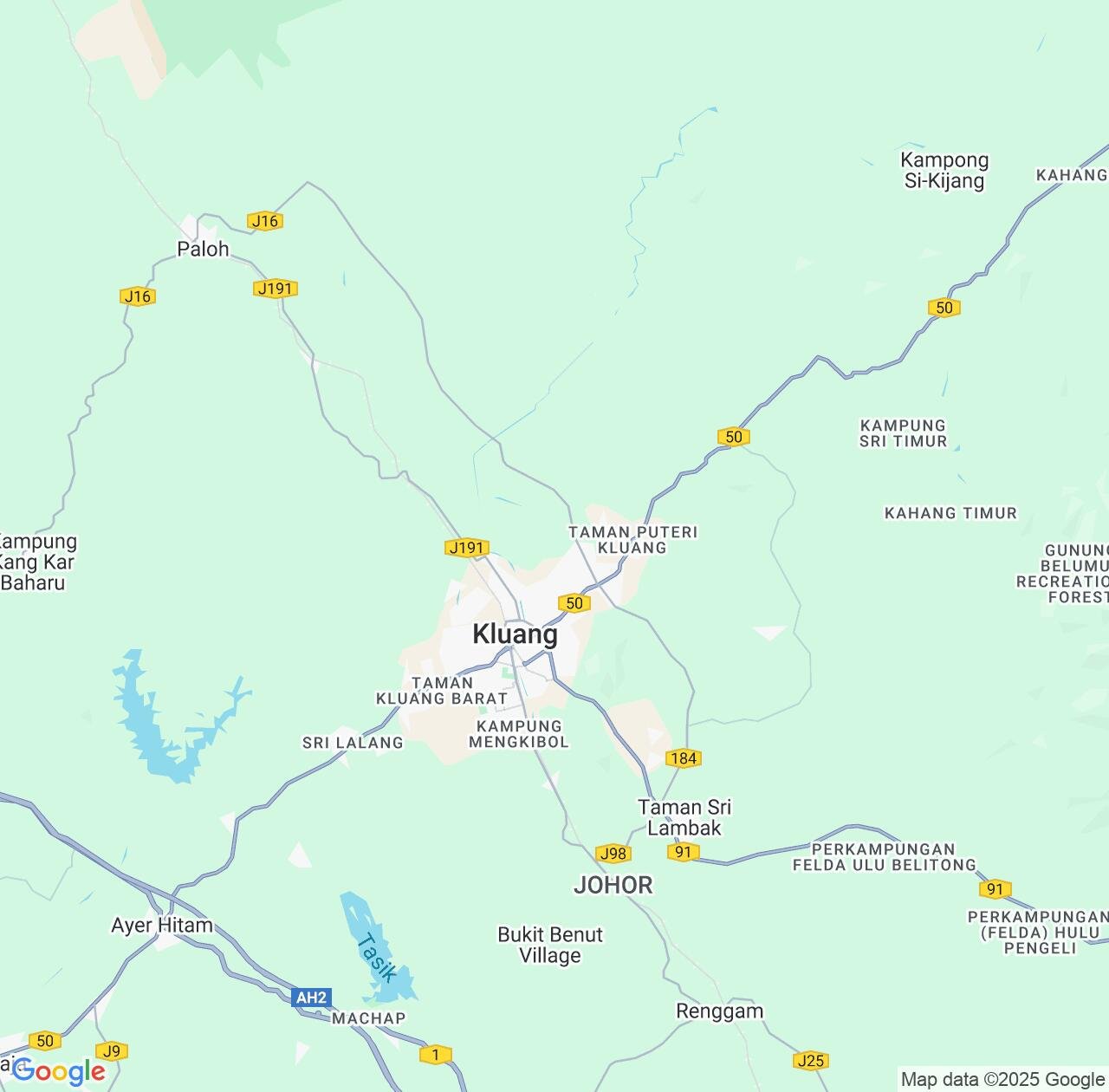 Map image for Intellectual Property Lawyers in Kluang and Johor IP firms at coordinates  ; .