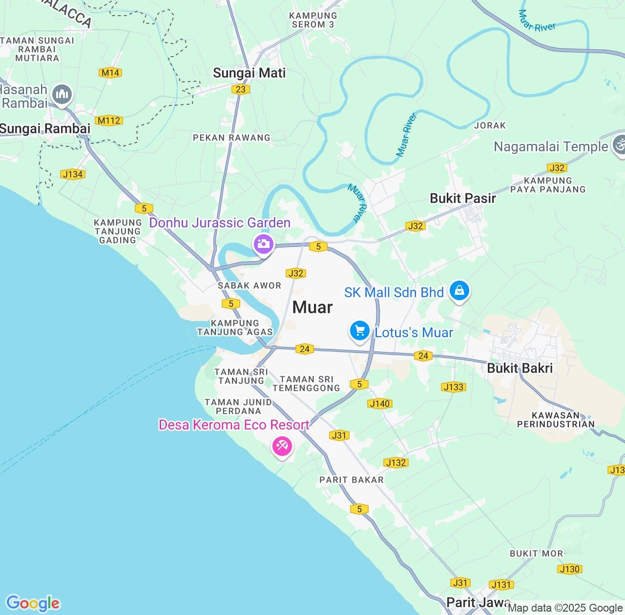 Map image for Intellectual Property Lawyers in Muar and Johor IP firms at coordinates  ; .