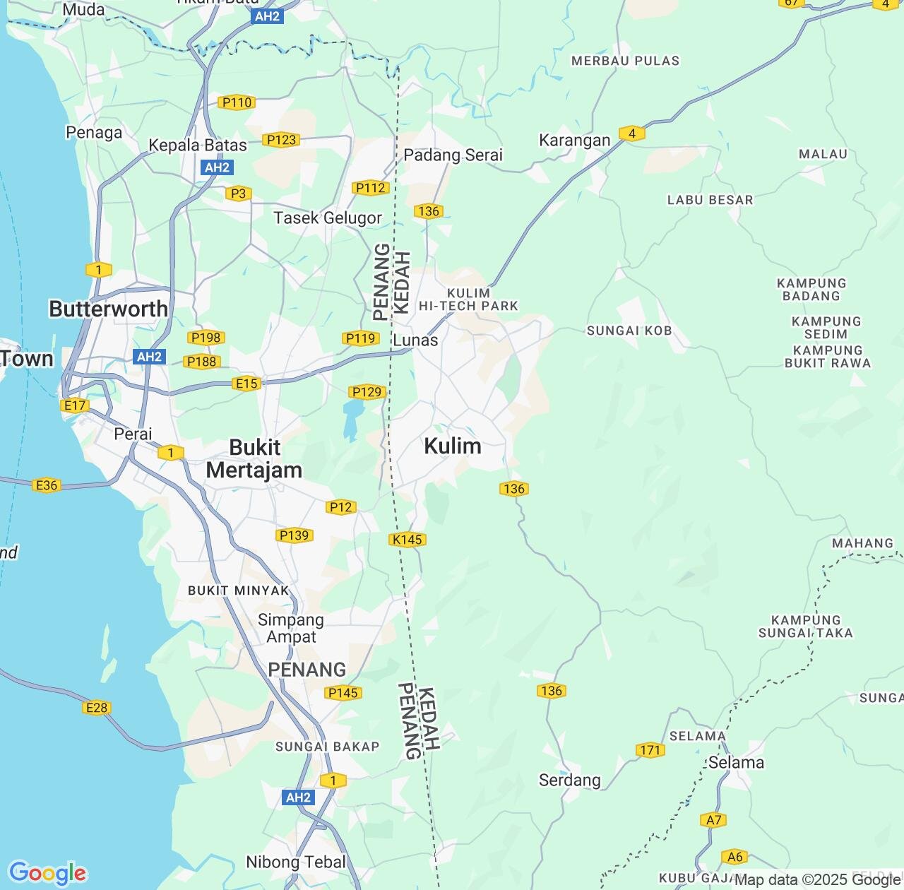 Map image for Intellectual Property Lawyers in Kulim and Kedah IP firms at coordinates  ; .