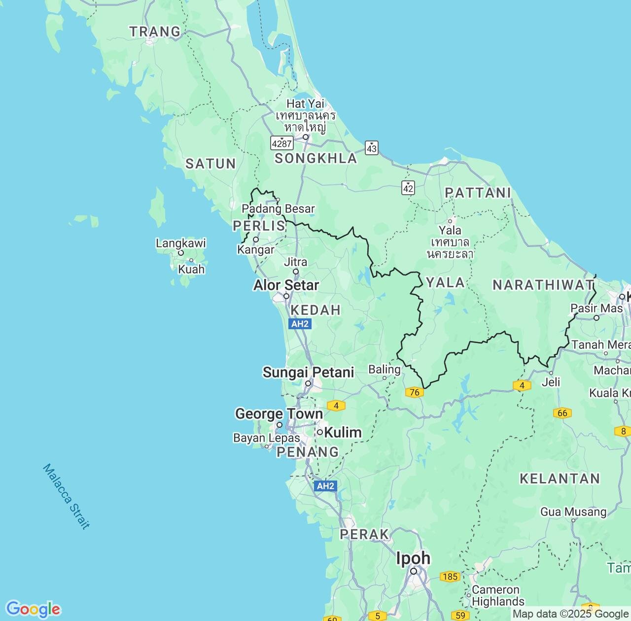 Map image for Intellectual Property Lawyers in Kedah and Malaysia IP firms at coordinates  ; .