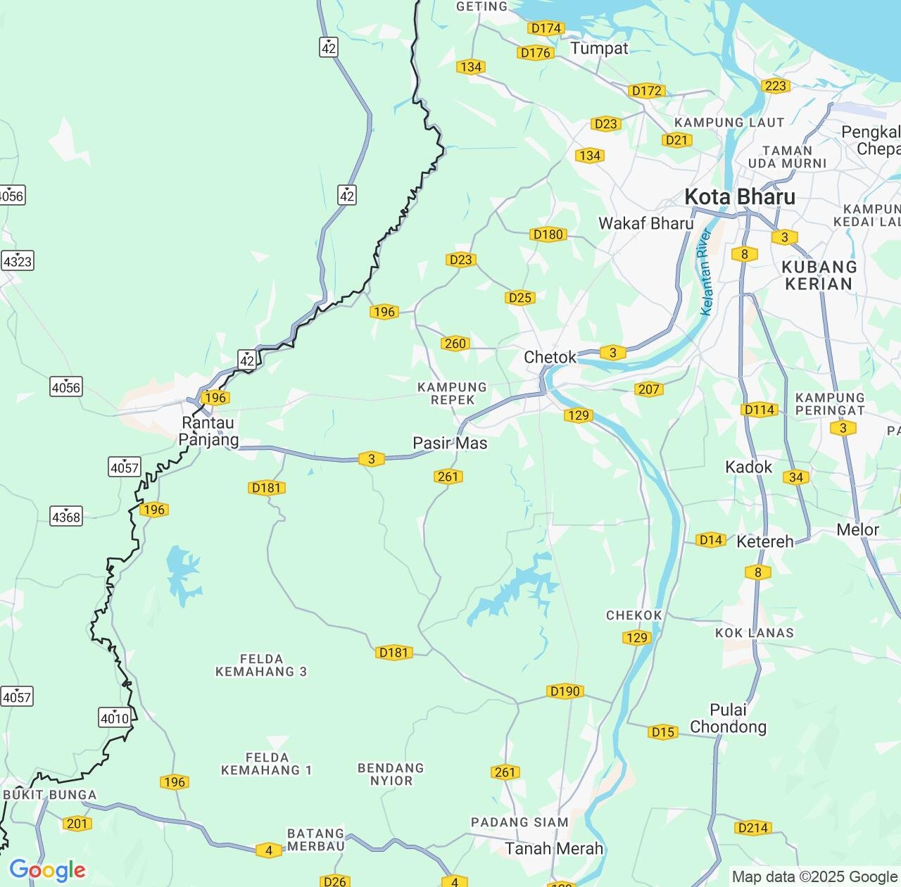 Map image for Intellectual Property Lawyers in Pasir Mas and Kelantan IP firms at coordinates  ; .