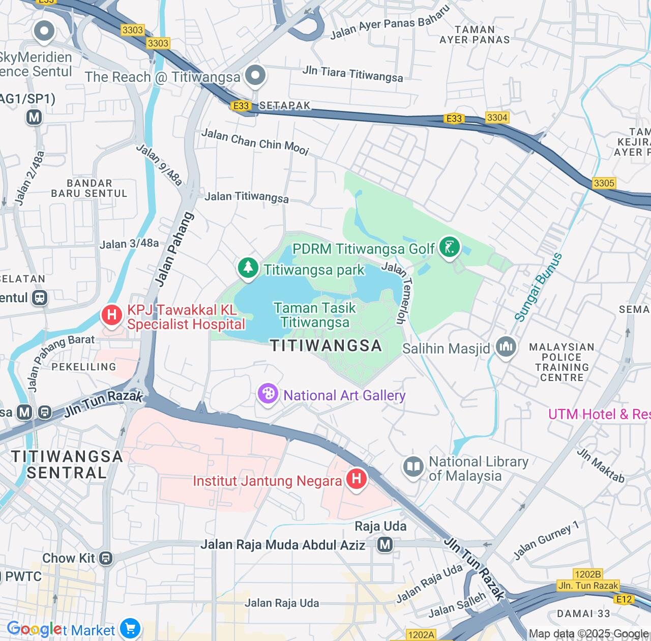 Map image for Intellectual Property Lawyers in Titiwangsa and Kuala Lumpur IP firms at coordinates  ; .