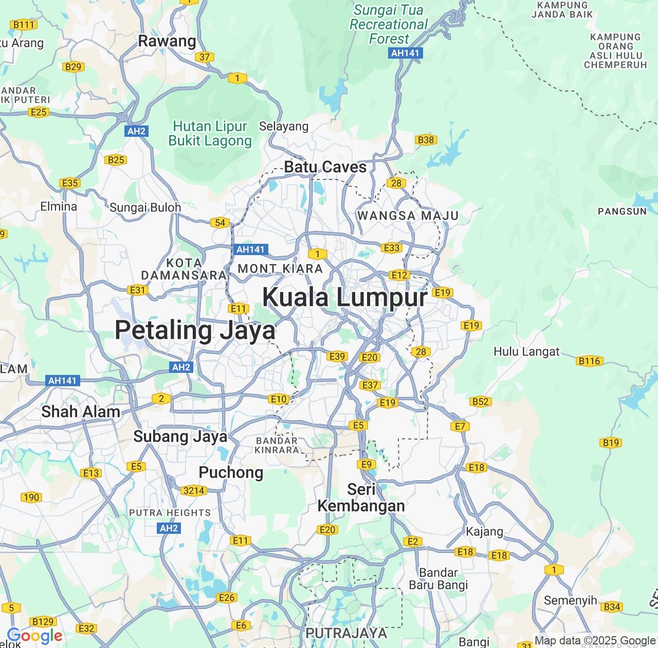 Map image for Intellectual Property Lawyers in Kuala Lumpur and Malaysia IP firms at coordinates  ; .