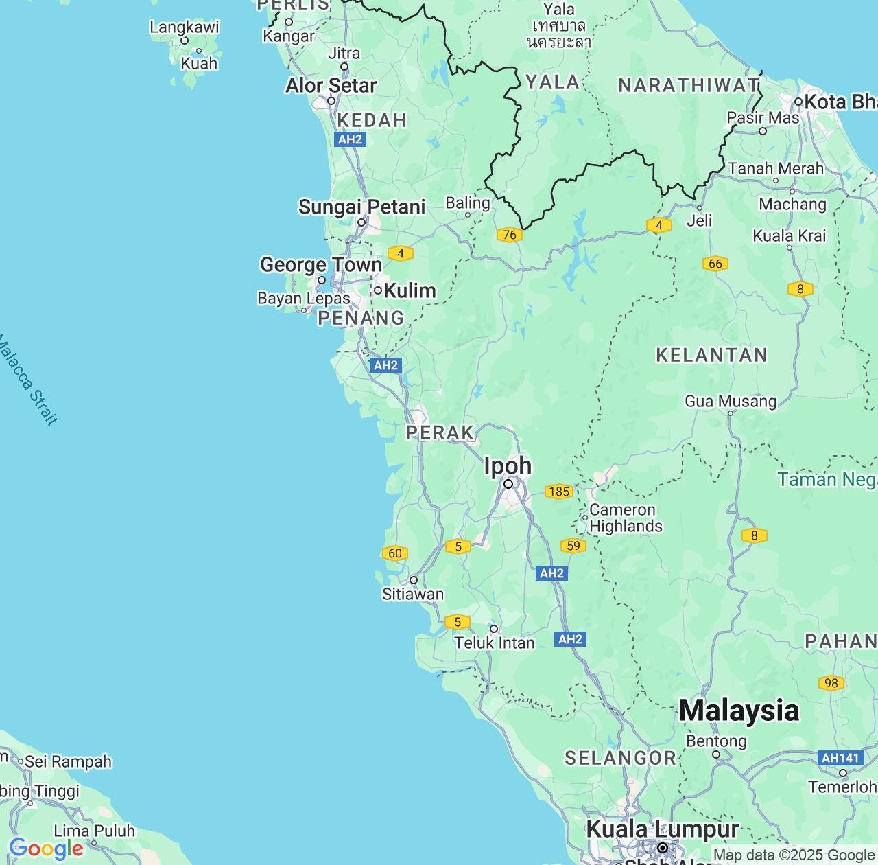 Map image for Intellectual Property Lawyers in Perak and Malaysia IP firms at coordinates  ; .