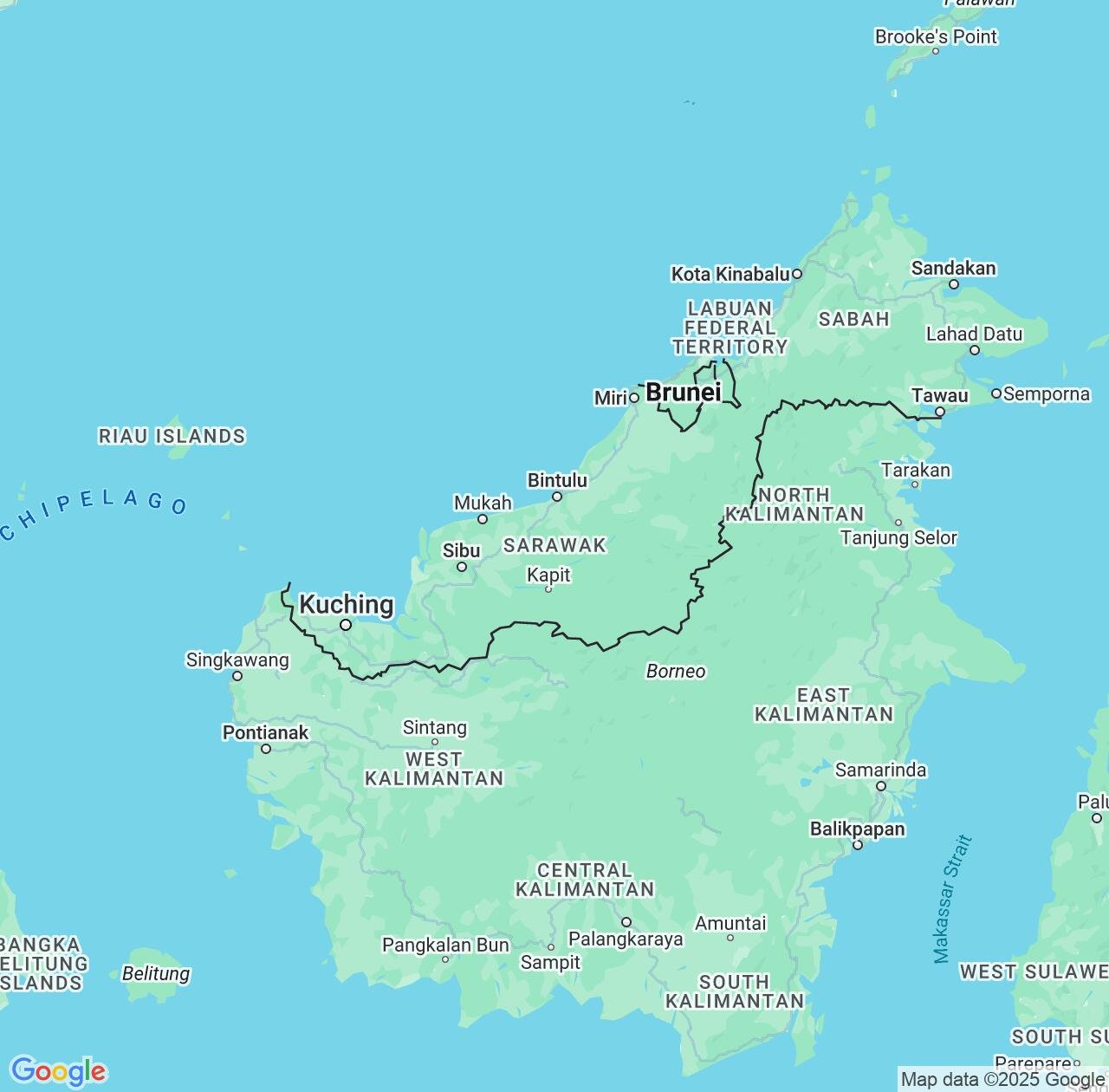 Map image for Intellectual Property Lawyers in Sarawak and Malaysia IP firms at coordinates  ; .