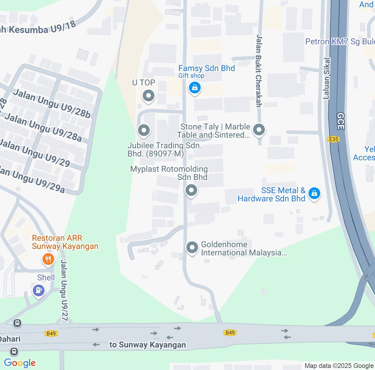 Map image for Intellectual Property Lawyers in Kampung Baru Subang and Selangor IP firms at coordinates  ; .