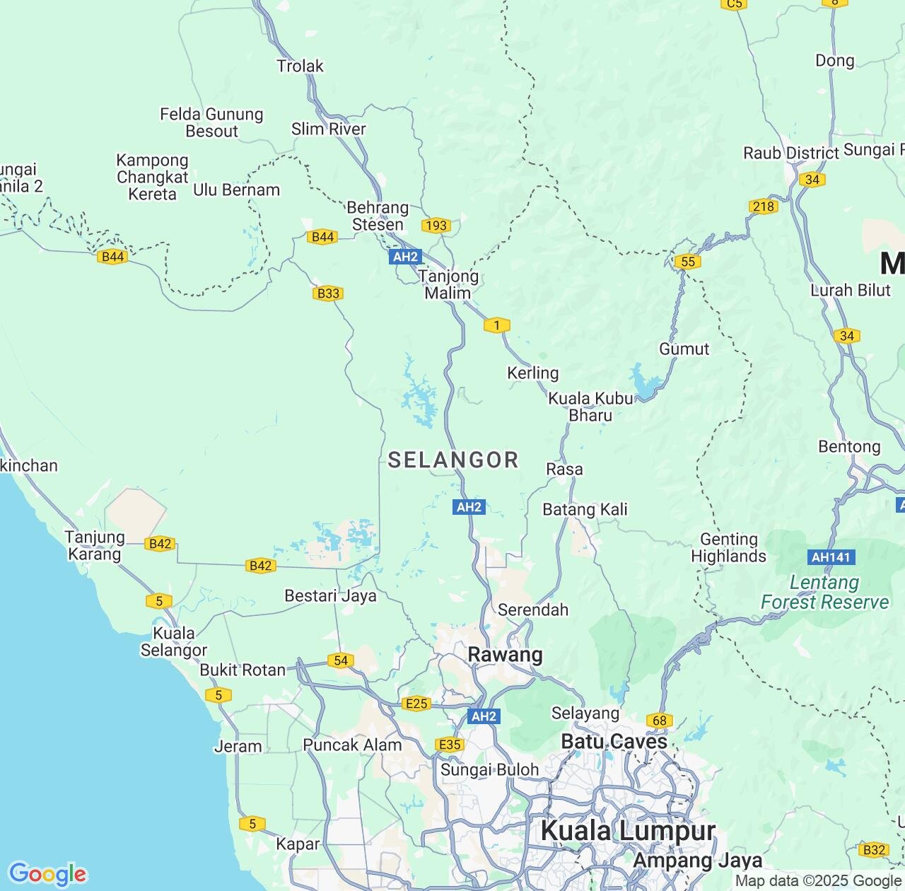 Map image for Intellectual Property Lawyers in Selayang Baru Utara and Selangor IP firms at coordinates  ; .